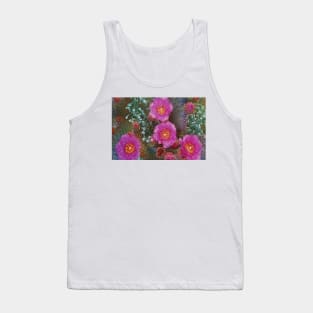 Beavertail Cactus Flowering Tank Top